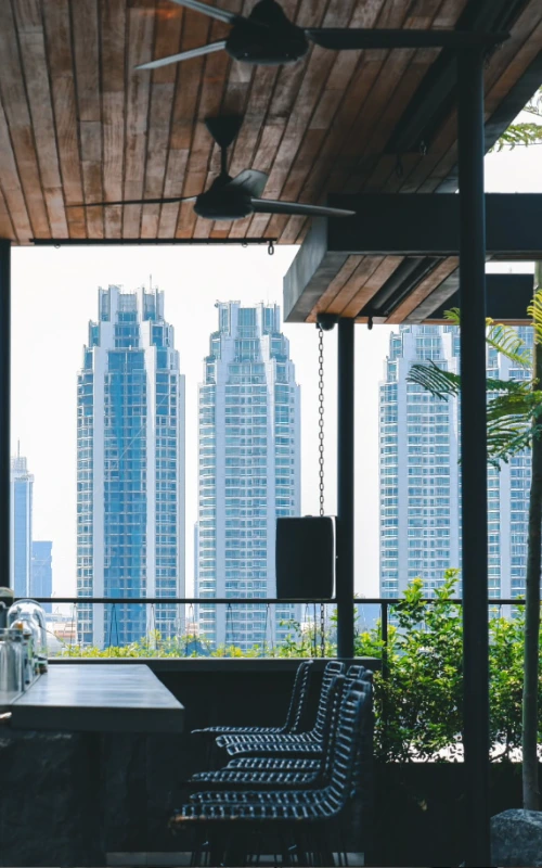 cafe rooftop Jakarta selatan