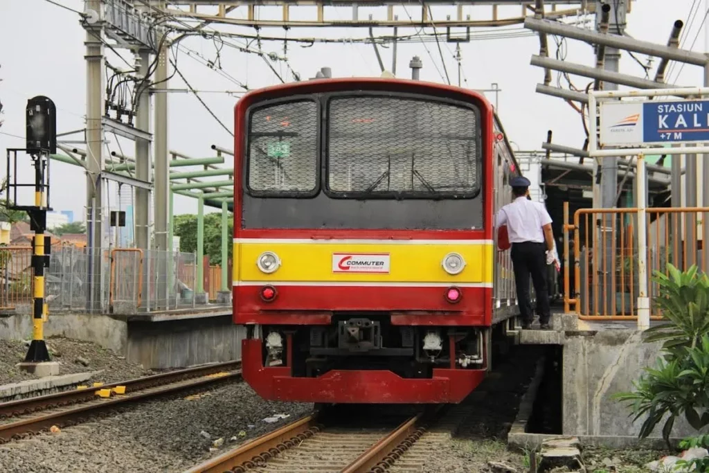 train from Jakarta Airport to the city center